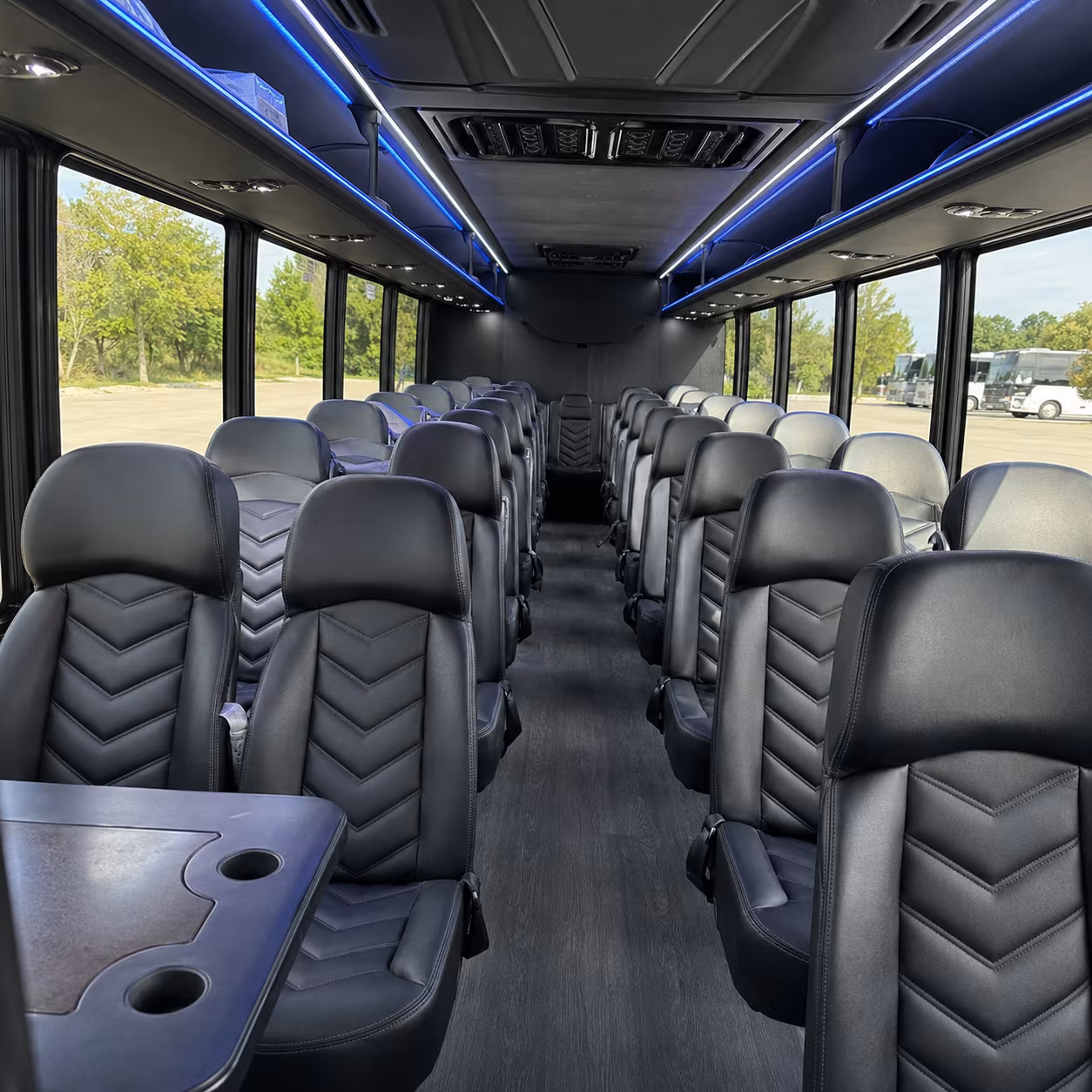 memphis corporate event transportation onboard seating